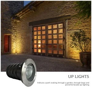 Lawn Pathway IP67 Waterproof Buried Light Garden Lights Outdoor Sidewalk Landscape Inground Light Remote Control CREE COB