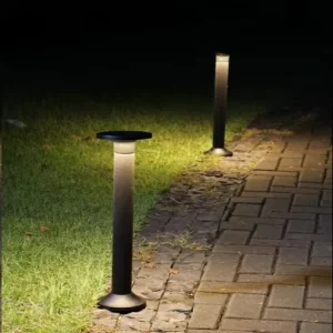 Led Lawn Bollard Light European Style Outdoor IP65 Waterproof 8W 600 Lumens Patio Pathway Garden Lighting