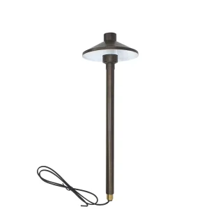 Led Low Voltage Lawn Lights Brass G4 garden led bollard lights With Brass Thread Stake