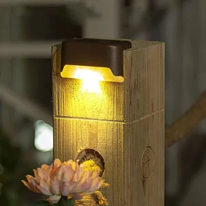 Led Outdoor Lighting Decorative Backyard Waterproof Fence Solar Street Lights