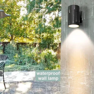 Led Outdoor Wall Lamp 3W Waterproof Ip65 Single Head Down Wall Lights Garden Corridor Courtyard Modern Indoor Decorations