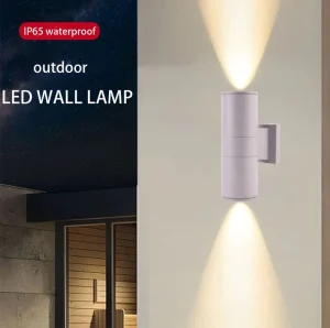 Led Outdoor Wall Lamp 3W Waterproof Ip65 up and Down Wall Lights Garden Corridor Courtyard Modern Indoor Decorations