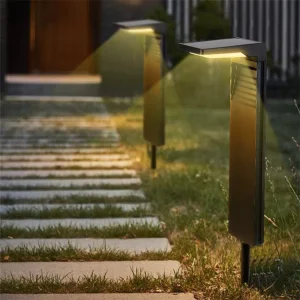 Led Outside Lights Solar Waterproof IP65 Outside Solar Garden Lights With Light Control