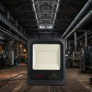 Led Solar Flood Light Waterproof LED Floodlight IP66 Aluminum Housing Suitable for Stadiums Highways Tunnels Gardens