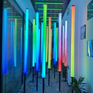 Led Tube Light DMX Color Changing Fluorescent Led Flexible Tubes Display Stand Led Pixel Tube Light