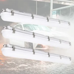Led Vapor Tight Light IP65 Waterproof LED Triproof Batten 18W 36W 2ft 4ft 600mm 1200mm Single Double T8 Tube