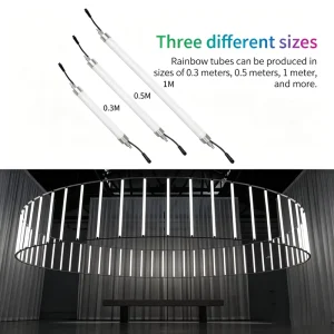 Led VideoTube Light Led Tube Dmx for Car Exhibition 360° Light-emitting Pixel Tube