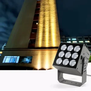 Led Wall Light Outdoor Waterproof Sconce Outside Beam Spot Light Building Long Range Focus Lighting