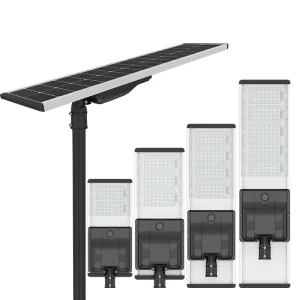 LiFePo4 Battery High Bright Bridgelux LED Chip Solar Street Light Outdoor Tanzania