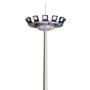 Lifting type Non standard High mast Lighting 1225 Meters Outdoor for Basketball Soccer Fields Scenic Areas Roads