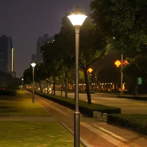 (Light Head Only) Garden Outdoor Light Fixtures Custom 36/48/60W 3000K Garden Light for Yard Courtyard Poles