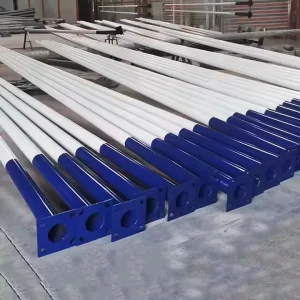 Light Pole Street Light Hot Dip Galvanized 6M 8M 9M 10M 12M 15M 20M Factory Manufacturers Outdoor Waterproof Customizable Design