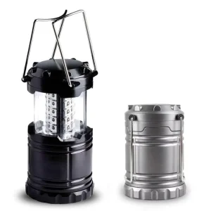Lightweight 30 LED Copper Portable Camping Lantern for Emergency Lighting and Outdoor Travel