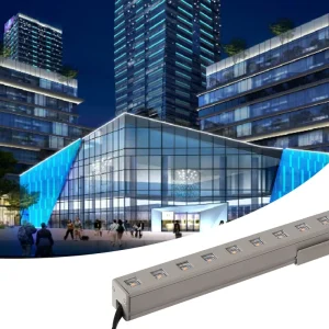 Long 10W Aluminum Linear LED Wall Light for Outdoor Building Bar
