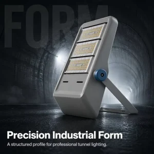 Long Range LED Tunnel Light 150W 250W Heat Dissipation Aluminum Housing for Urban Highway Long Tunnel Illumination