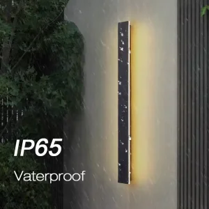 Long Strip Outdoor IP65 Waterproof Wall Lamp Modern Minimalist Villa Courtyard Hotel Corridor Rust Proof LED Wall Light