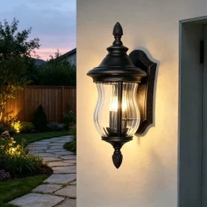 Low MOQ LED Square Aluminum Outdoor Waterproof Wall Lamps with IP44 Rating for Small Business Apartment