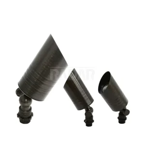 Low Voltage IP65 Waterproof Antique Bronze Die Cast Brass Lawn Light