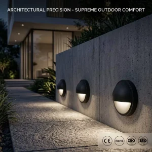 Low Voltage LED Garden Deck Lights 12V AC 24V DC Landscape Step Railing Fence High CRI 90 3W 3CCT Die cast Aluminum Lighting