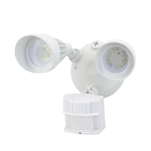 Low Voltage TwoHead 12v Led Security Lights Ip54 Motion Sensor