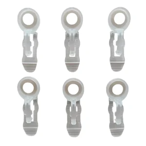 MZ Lights Tuffclips Flex Clip C7 Circle Clips for Outdoor Christmas Light C7 Bulb Socket