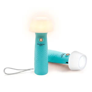 MagiBazaar LED Emergency Torch Warm Cool Mushroom Lamp IP65 250 Lumens Portable Lightweight IndoorOutdoor Home Camping Power