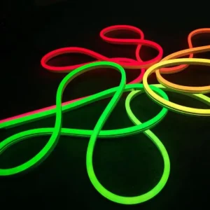 Magic RGB LED Neon Sign Pure Silicone DC12V Flexible Led Neon 6MM Neon Tube for Advertising Lighting Sign
