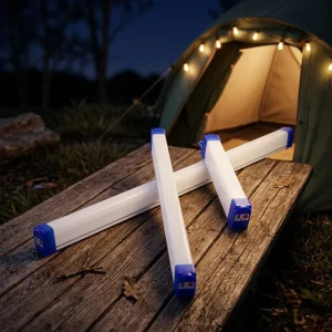 Magnetic Emergency USB Rechargeable Portable LED Tube Lights for Camping Fishing Outdoor