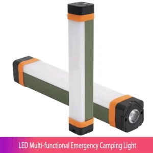 Magnetic Strip Camping Lantern Dimmable Emergency Tent Lamp with Hanging Hook for Car Repair and Camping