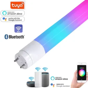 Manufacture Japanese Jizz Video T8 G13 85-265VAC 4FT 5FT WIFI Voice Control Fluorescent LED Tube
