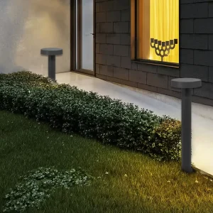 Manufacturer Customized IP65 Waterproof Aluminum Outdoor Lawn Lights Multi Color Temperature Modern Minimalist 5 Year