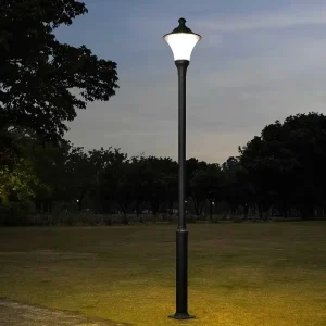 Manufacturer Electric Pole Light Head Only Custom Garden Light Fitting for Street Park Garden Walkway Lighting System