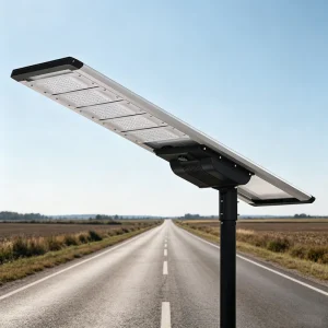 Manufacturer FX-PLUS Series 150W Integrated Solar Street Light OEM ODM for Government Road Lighting Project