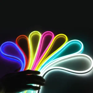Manufacturer Flex LED Silicone Tube Neon Rope Light Waterproof RGB Flexible Soft Strip