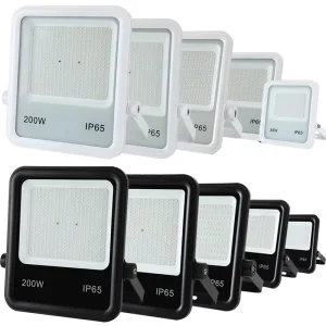 Manufacturer Outdoor Floodlight IP65 140lm W 150lm w 30w 500w Waterproof LED Flood Light with AC100 277V DC12V 24V