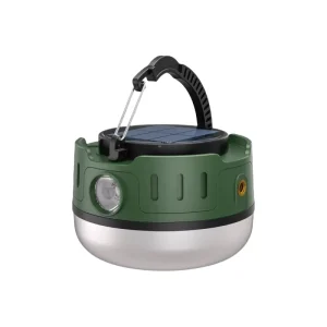 Manufacturer Outdoor Solar LED Tent Light, Rechargeable Solar Lantern with Flashlight