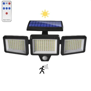 Manufacturer Wall Flood Solar Light Motion Sensor Lamp Waterproof LED Solar Security Light Outdoor for Patio Garden Yard Garage