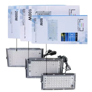 Marine Billboards Waterproof Ultra Violet Floodlight 50w 100w 200w Stadium Led Flood Outdoor Lighting