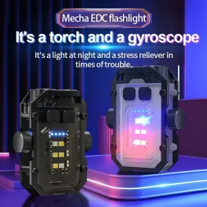 Mini LED Rechargeable 10W Keychain Light Portable Magnetic EDC Flashlight Outdoor Camping Fishing Emergency Work Hat Clip Lamp