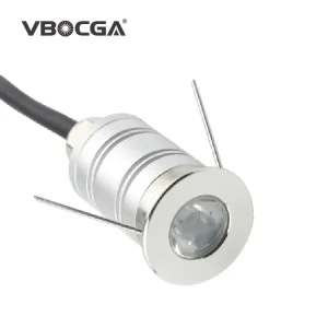 Mini LED Spotlight Underground Warm White DC 12V 24V Outdoor Garden Landscape Ground High CRI 80 Small Spaces