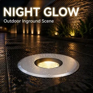 Mini LED Underground Light 304 316 Stainless Steel 3W 5W DC12V 24V Brick Deck & Garden Burial for Pedestrian Street