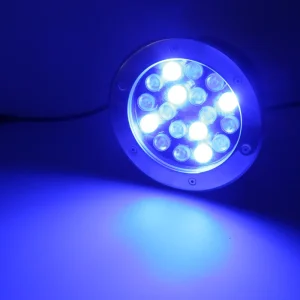 Mini LED Underground Light RGB DMX Outdoor Underground Lamp 9x1W 9W Buried Ground LED Paving Stone Light