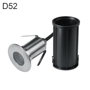 Mini LED Underwater Light DC12V IP68 Waterproof Stainless Steel 1W Recessed Fountain Pool Light