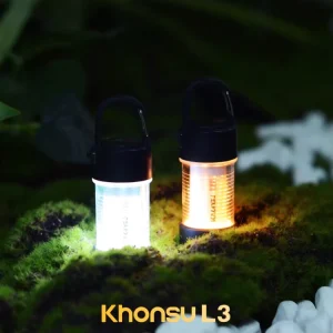 Mini Rechargeable LED Camping Lamp with USB Type-C Charging, IP44 Waterproof, and Dimming