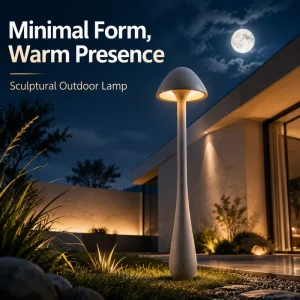 Minimalist Design LED Path Light High Level Protection Stable Heat Dissipation Long Lifespan for Flower Beds Botanical Garden