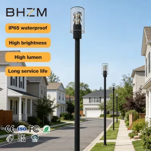 Minimalist Landscape Pathway LED Garden Lights IP65 Waterproof Floor-standing Installation Aluminum 30W Outdoor Street Lights