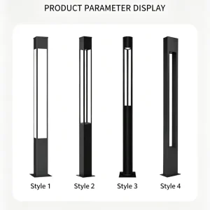 Minimalist Outdoor Garden Lights Factory Direct Sale