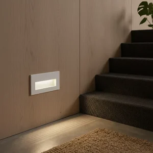 Minimalist Style 3000K-5000K IP65 Built-in 3W Aluminum Dimmable 3-Year Warranty Garden Light Waterproof Outdoor Wall Lamps