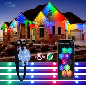 Misrabbit Christmas Festival DC12V 30mm RGBW Permanent Light Outdoor with Aluminum Track IP68 Multi-year Use