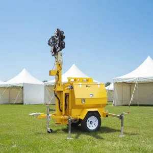 Mobile Solar Light Tower with Solar Generator System and Lighting Tower
